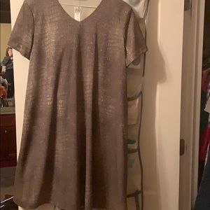 Motherhood Maternity Duo green sparkly dress